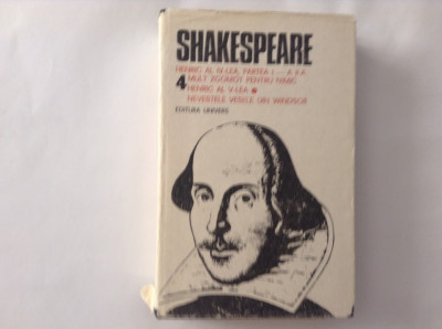 SHAKESPEARE OPERE,VOL 4,RF2/4,RF9/1 foto