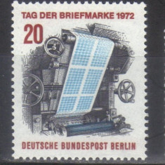 GERMANIA BERLIN 1972, Ziua Marcii Postale, serie neuzata, MNH