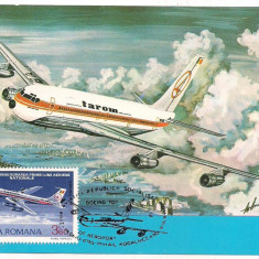 % ilustrata maxima -ZIUA AVIATIEI 1983 Boeing 707