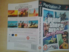 Coperta - Grand Theft Auto Vice City Stories - GTA - PS2 ( GameLand ) foto