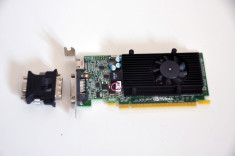 Placa video 1GB DDR3 DirectX 11 , CUDA Nvidia GT 620 LowProfile Garantie 6 luni foto
