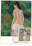 % ilustrata maxima- AUGUSTE RENOIR-Nud in peisaj -prima zi a emisiuni, Europa