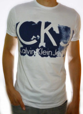 Tricou Calvin Klein - tricou club - tricou slim fit - CALITATE GARANTATA foto