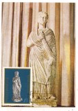 (No1) ilustrata maxima-APULUM -Statuie feminina drapta -prima zi a emisiuni, Europa