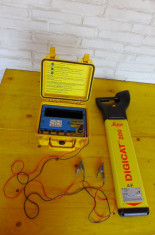 DETECTOR LEICA DIGICAT 200 TUBURI APA GAZ FIBRA OPTICA HILTI ETC SERVISAT 2016 foto