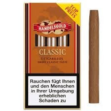 Trabuc Handelsgold CLASSIC cigarillos / tigari de foi foto