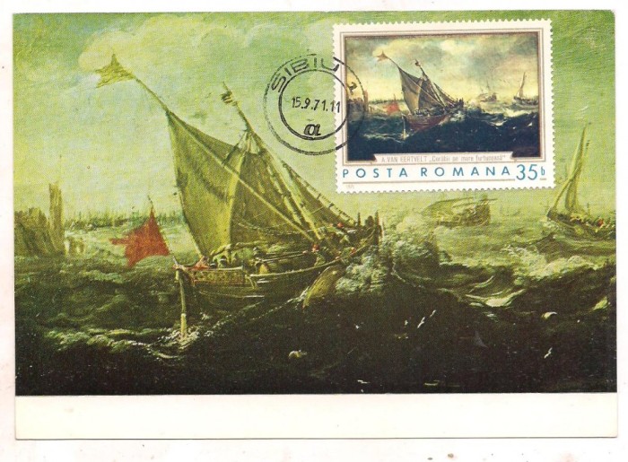 % ilustrata maxima- MARINA 1971-A.VAN EERTVELT