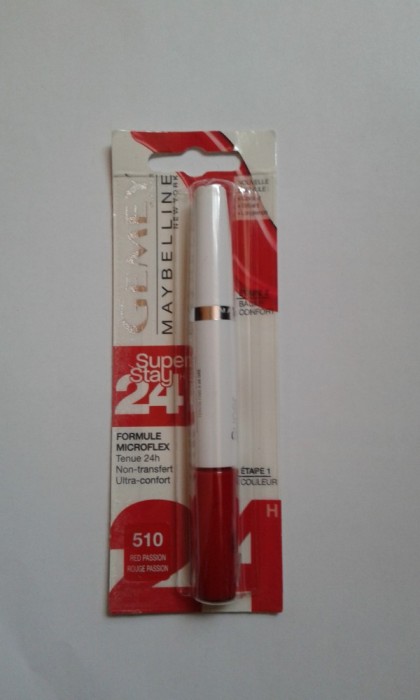 Ruj Maybelline Superstay 24 H 510 Red Passion Arhiva Okaziiro