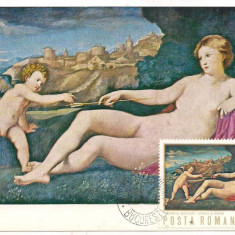 % ilustrata maxima- JACOPO PALMA-Venus si Amor -prima zi a emisiuni