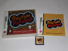 Joc consola Nintendo DS - Rhythm Paradise - complet carcasa si manual foto