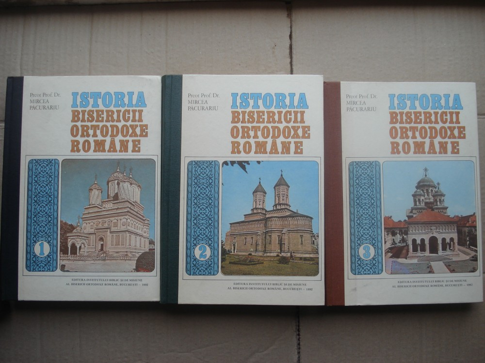 Vand Istoria Bisericii Ortodoxe Romane, manual pentru faculta?i vol. 1, 2,  3 | arhiva Okazii.ro