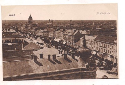 % carte postala (ilustrata)-ARAD -vedere panoramica foto