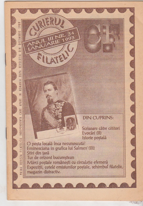 bnk fil Curierul filatelic nr 34/1993