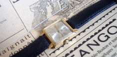 ceas dama Zaria cal. 1509, 16 rubine, placat cu aur, anii 70 foto