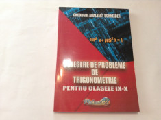 Culegere de probleme de trigonometrie CLS IX-X- Gheorghe Adalbert Schneider, foto