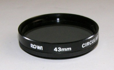 Filtru polarizare circulara Rowi 43mm foto