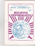 Bnk fil Astrofila - Buletin informativ 3/1986