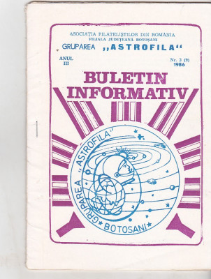 bnk fil Astrofila - Buletin informativ 3/1986 foto