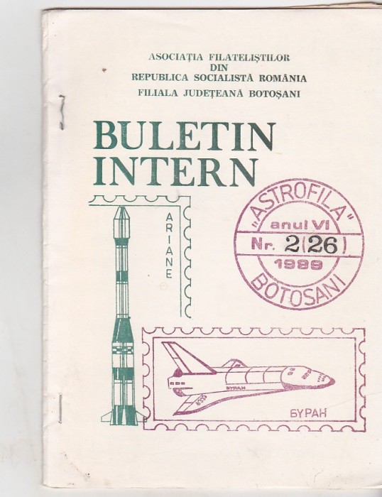 bnk fil Astrofila - Buletin intern nr 2/1989