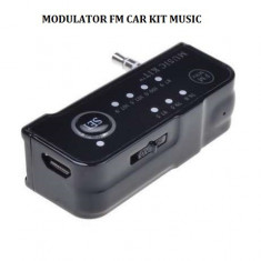 Fm Car Kit Music modulator,mufa jack 3,5 ideal iphone,samsung,ipad foto