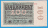 (16) BANCNOTA GERMANIA - 100 MILLIONEN MARK 22.08.1923 - FILIGRAN SMALL CIRCLE