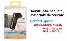 Incarcator auto Universal 2.1 mAh | BASEUS F-SERIES foto