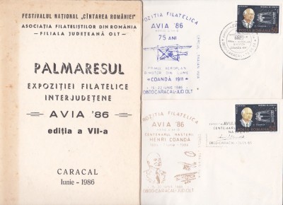 bnk fil Avia 86 - palmares + plicuri ocazionale foto