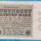 (14) BANCNOTA GERMANIA - 100 MILLIONEN MARK 22.08.1923 - FILIGRAN STARS AND Z&#039;s