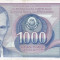 IUGOSLAVIA 1.000 dinara 1991 VF+++!!!