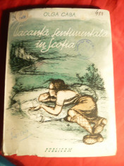 Olga Caba - Vacanta Sentimentala in Scotia -Prima Ed. 1944 desen Coriolan Muntea foto