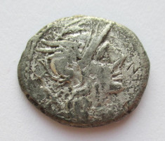 denar republican Roma 226 i. Hr. 2,94 grame ARGINT - CEL MAI MIC PRET foto