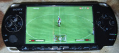Consola Sony PlayStation Portable PSP 3004 Slim Neagra foto