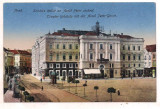 % carte postala (ilustrata)-ARAD -Teatrul din strada Aczel Peter, Necirculata, Printata