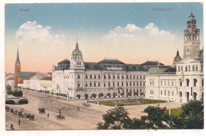 % carte postala (ilustrata)-ARAD -vedere