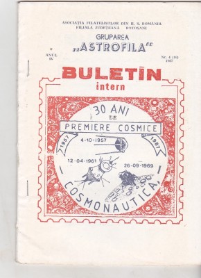 bnk fil Astrofila - Buletin intern nr 4/1987 foto