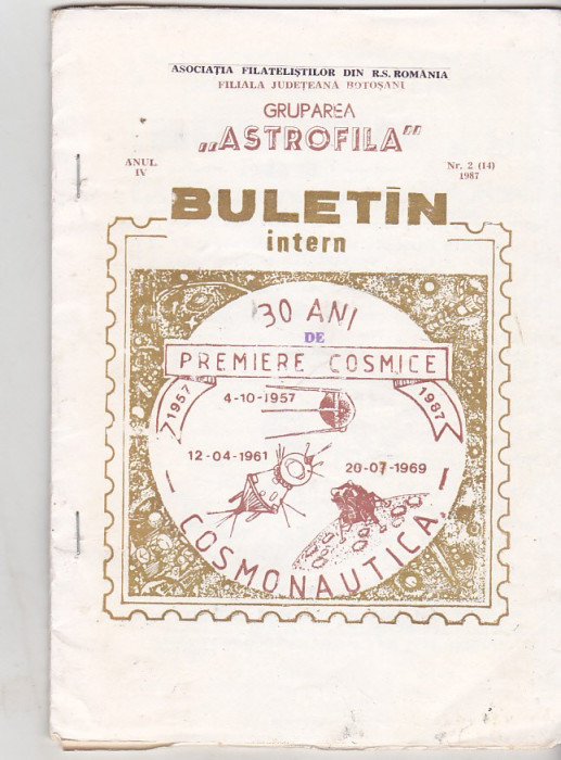 bnk fil Astrofila - Buletin intern nr 2/1987