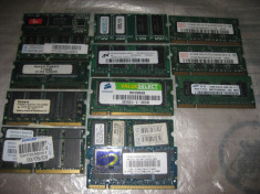 Lot memorii laptop 8/512mb foto