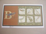 Palau 2000 fauna pasari MI 1661-1666 klb.+ bl.113. MNH w07