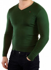 Pulover Tommy Hilfiger - Hilfiger Denim Timber Verde Petrol SUPER REDUCERE!!! foto