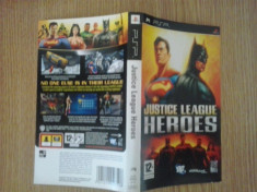 Coperta - Justice League Heroes - PSP ( GameLand ) foto