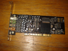 Placa audio / sunet Creative X-fi Xtreme gamer 5.1 PCI model SB0730 foto