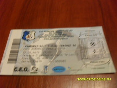bilet Pandurii Tg. Jiu - CSU Craiova foto