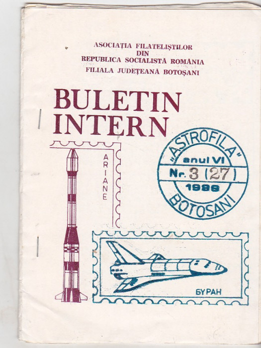 bnk fil Astrofila - Buletin intern nr 3/1989