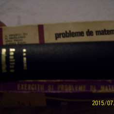 carti de matematica 3 bucati