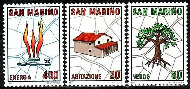 C2100 - San Marino 1981 - cat.nr.1034-6 neuzat,perfecta stare