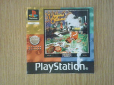 Manual - Vegas Casino - Playstation PS1 ( GameLand ) foto