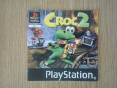 Manual - Croc 2 - Playstation PS1 ( GameLand ) foto