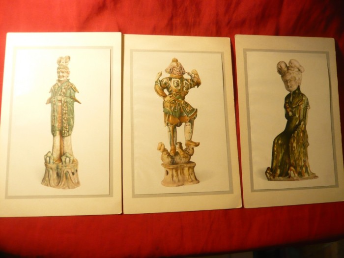 Set 6 Ilustrate - Statuete Antice China