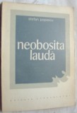 Cumpara ieftin STEFAN POPESCU - NEOBOSITA LAUDA (POEME, 1962) [EDITURA TINERETULUI 1968/1969]