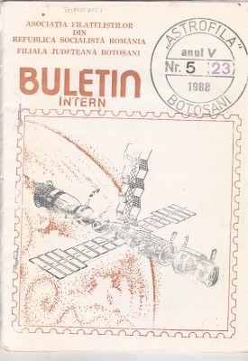 bnk fil Astrofila - Buletin intern nr 5/1988 foto